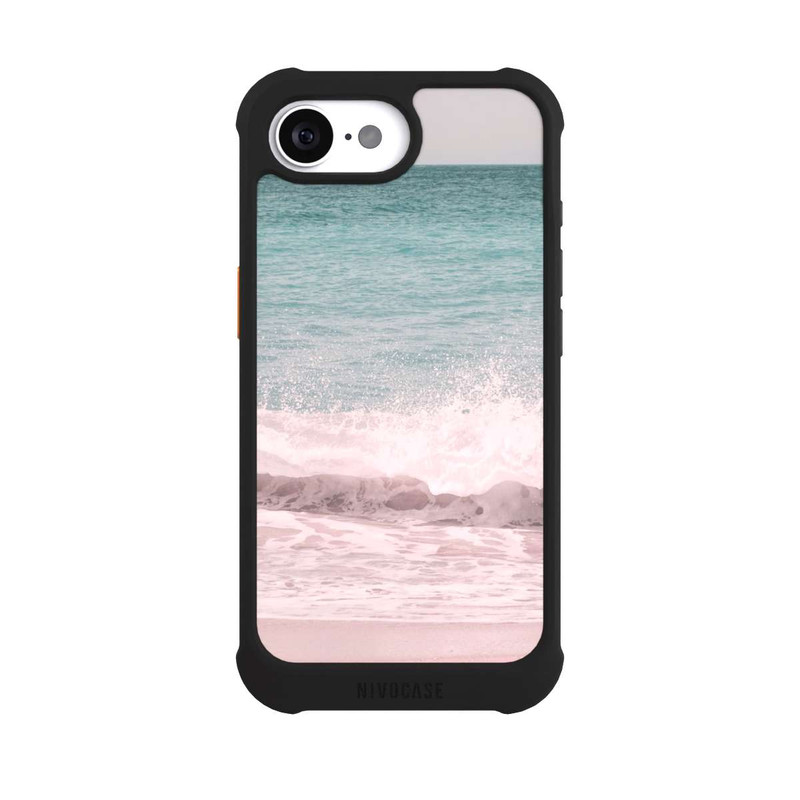 iPhone 16e NIVOmax Rêve de plage rose
