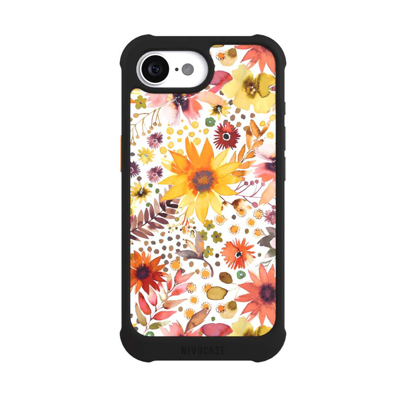 iPhone 16e NIVOmax Blumenaquarellblüten