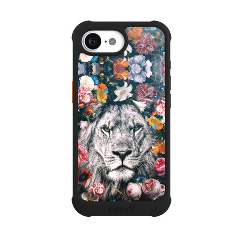 Apple iPhone 16e NIVOmax Lion Flowers