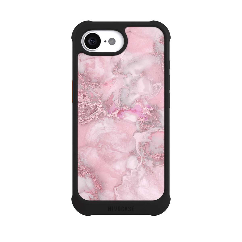 iPhone 16e NIVOmax Alcohol Ink Pink