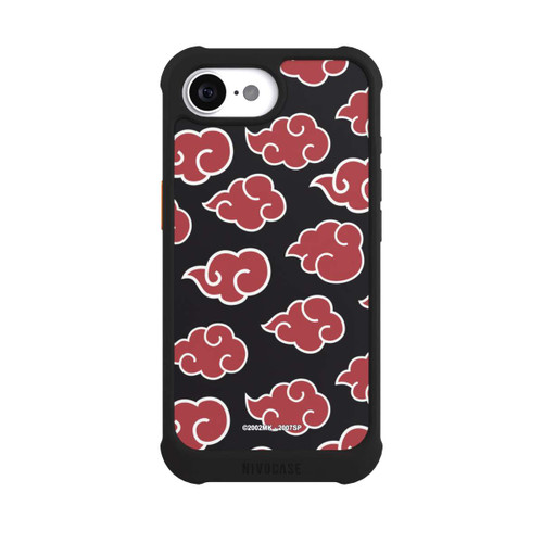 Apple iPhone 16e NIVOmax Akatsuki Pattern Black Big