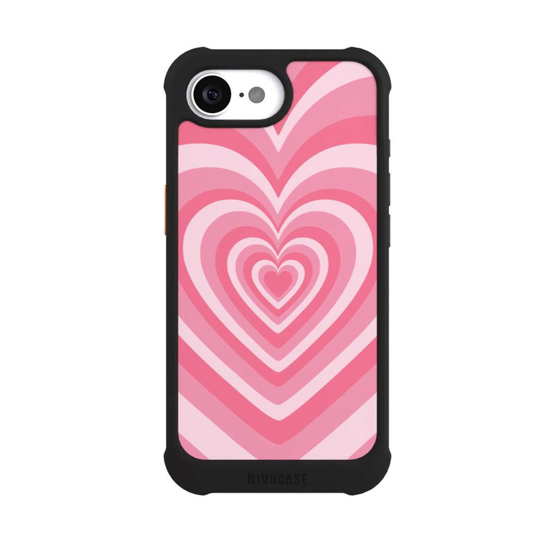 iPhone 16e NIVOmax Beating Comic Heart Rose