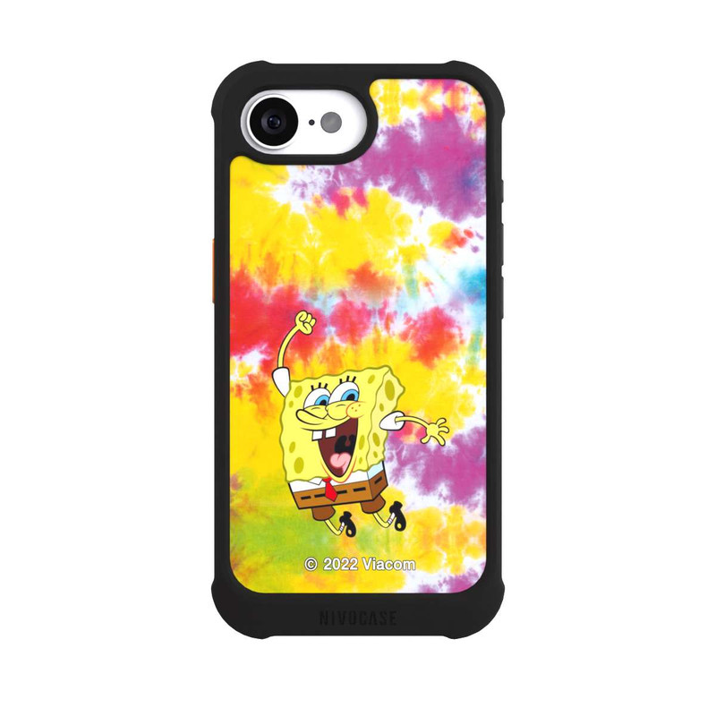 iPhone 16e NIVOmax Spongbob Batik Fröhlich