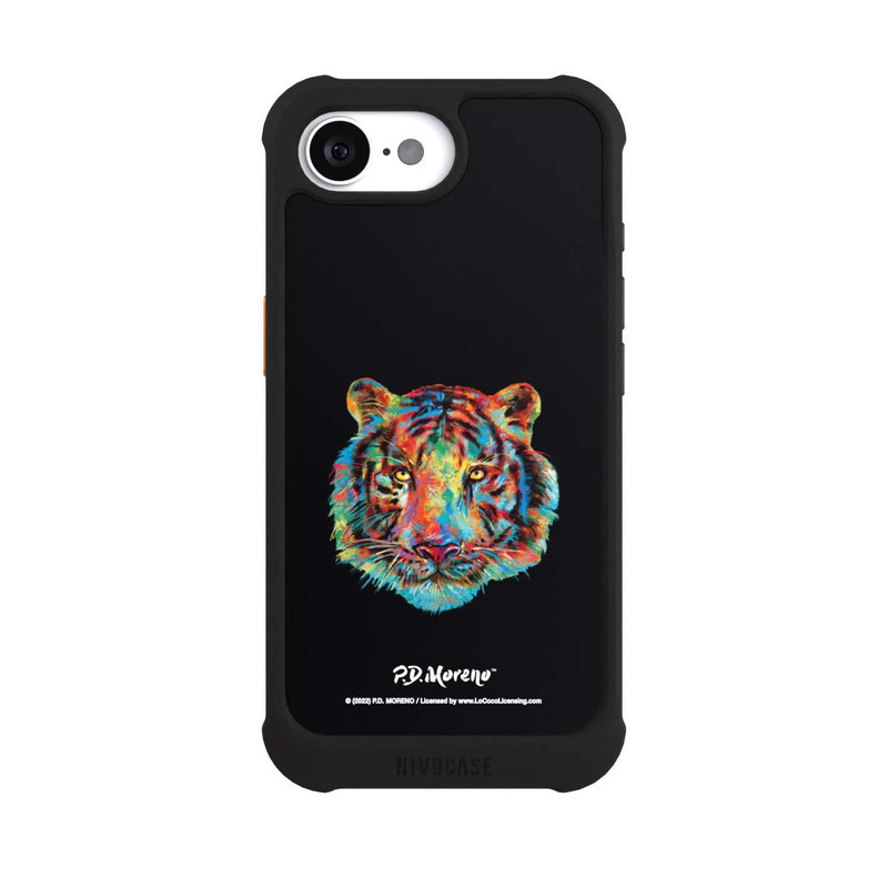 iPhone 16e NIVOmax Tiger Art By P.D. Moreno