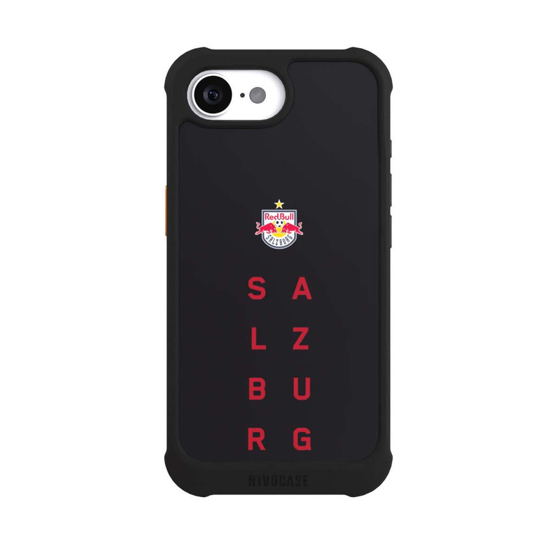 iPhone 16e NIVOmax FC RB Salzburg Schriftzug Rot