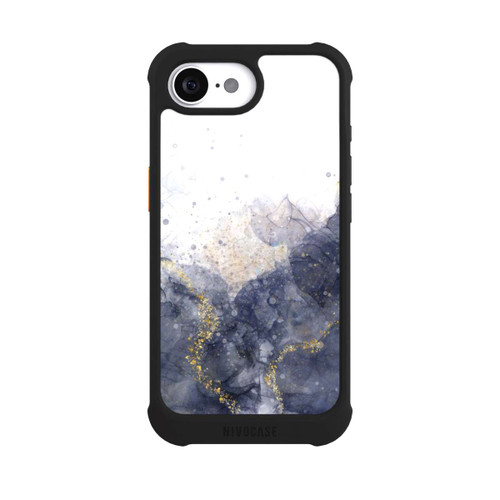 Apple iPhone 16e NIVOmax Alkoholtinte glamouröses Blau