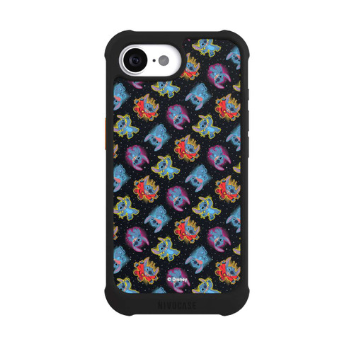 Apple iPhone 16e NIVOmax Stitch Pattern Black