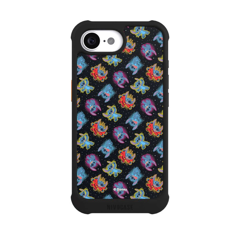 iPhone 16e NIVOmax Stitch Pattern Black