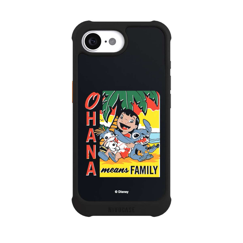 iPhone 16e NIVOmax Lilo and Stitch Ohana Means Family