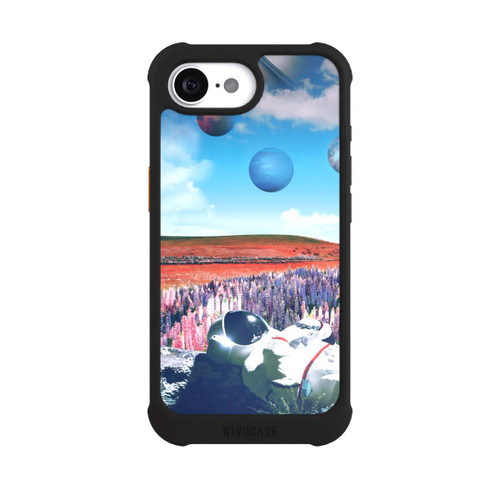 Apple iPhone 16e NIVOmax Astronaut on Grass Planets