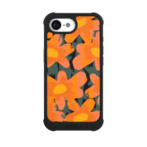 Apple iPhone 16e NIVOmax Prairie Fleurie Orange