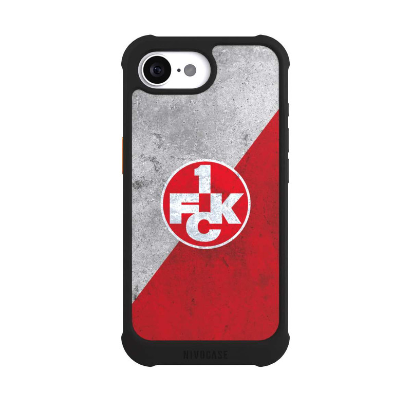 iPhone 16e NIVOmax 1.FC Kaiserslautern-Beton Logo red