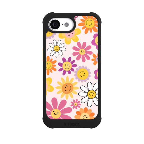 Apple iPhone 16e NIVOmax Smiles Pink Flowers