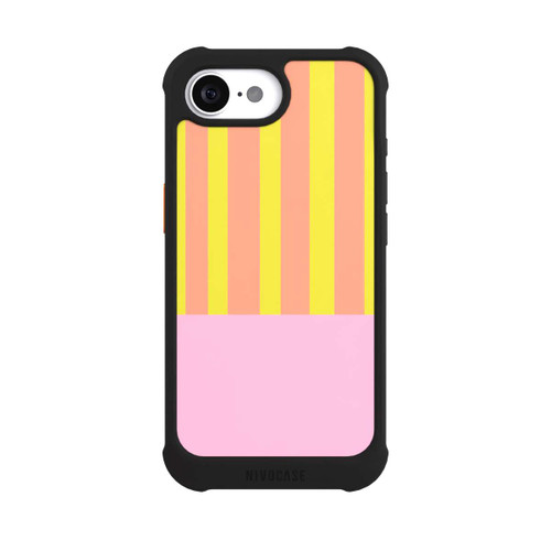 Apple iPhone 16e NIVOmax Neon Color Stripes
