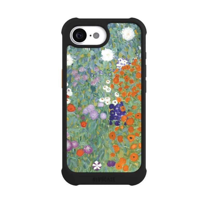 iPhone 16e NIVOmax Jardin en Fleur - Gustav Klimt