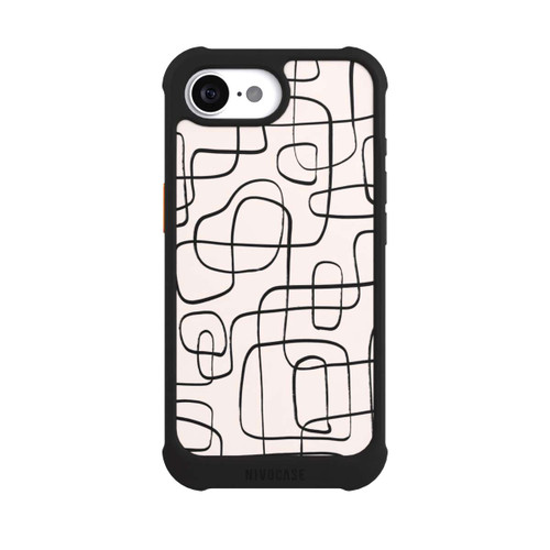 Apple iPhone 16e NIVOmax Lignes Fines Pattern