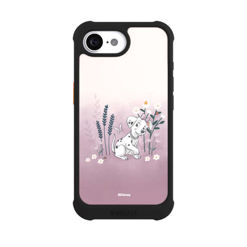 Apple iPhone 16e NIVOmax 101 Dalamatiner mit Blumen