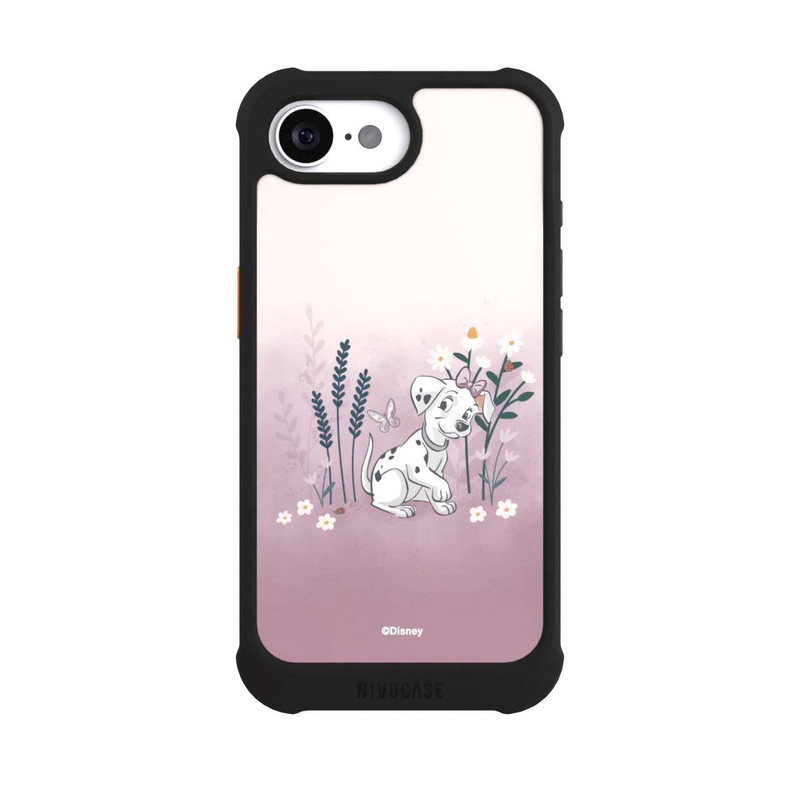 iPhone 16e NIVOmax 101 Dalamatiner mit Blumen
