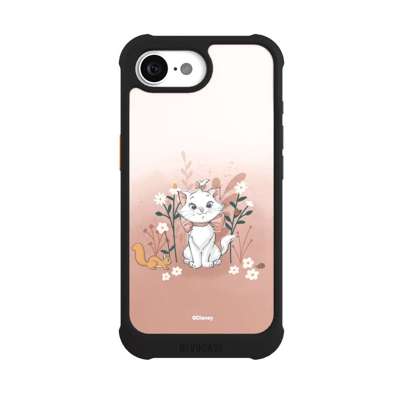 iPhone 16e NIVOmax Marie avec des fleurs