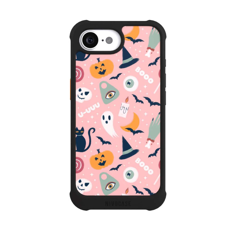 iPhone 16e NIVOmax Niedliche Halloween Gespenster Muster
