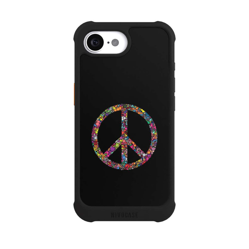 iPhone 16e NIVOmax Peace Zeichen