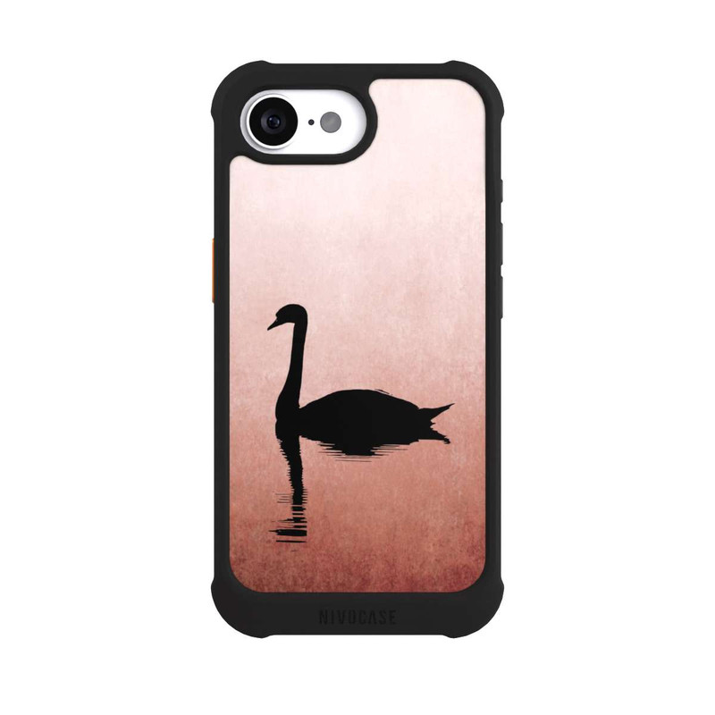 iPhone 16e NIVOmax Der rote Schwan