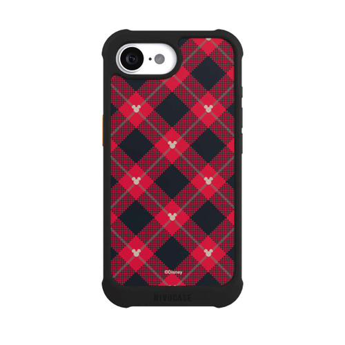 Apple iPhone 16e NIVOmax Motif de Noël Mickey rouge