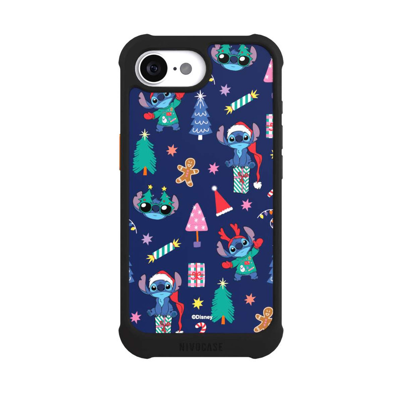 iPhone 16e NIVOmax Stitch Weihnachtsmuster