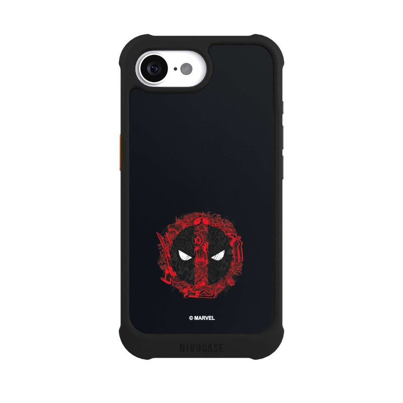 iPhone 16e NIVOmax Deadpool Logo