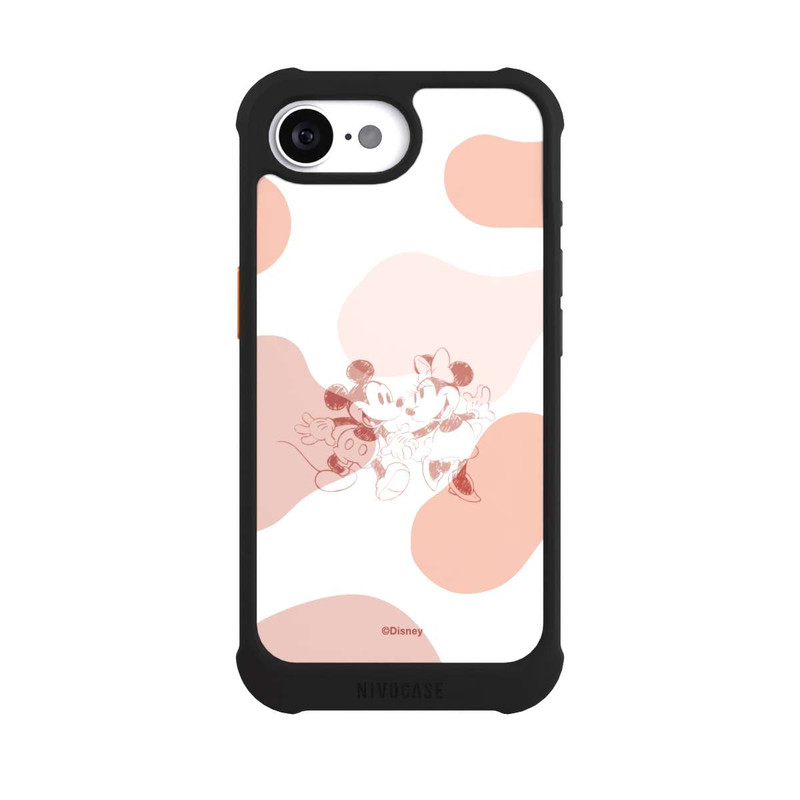 iPhone 16e NIVOmax Micky and Minnie halten händchen Boho