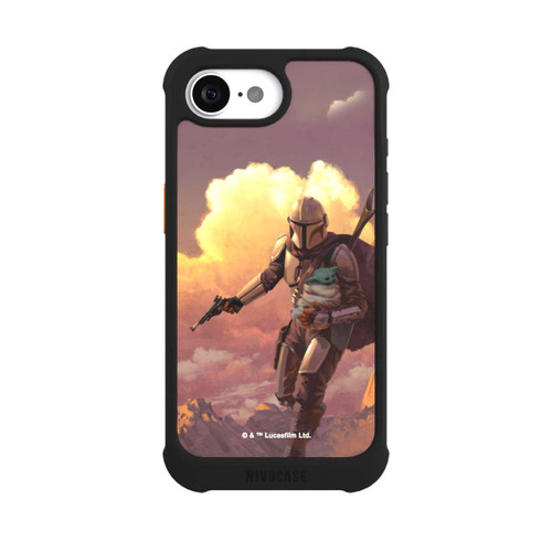 Apple iPhone 16e NIVOmax The Mandalorian And Grogu Sunset Clouds