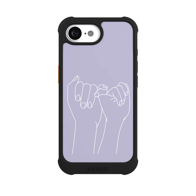iPhone 16e NIVOmax Versprechen Line Art