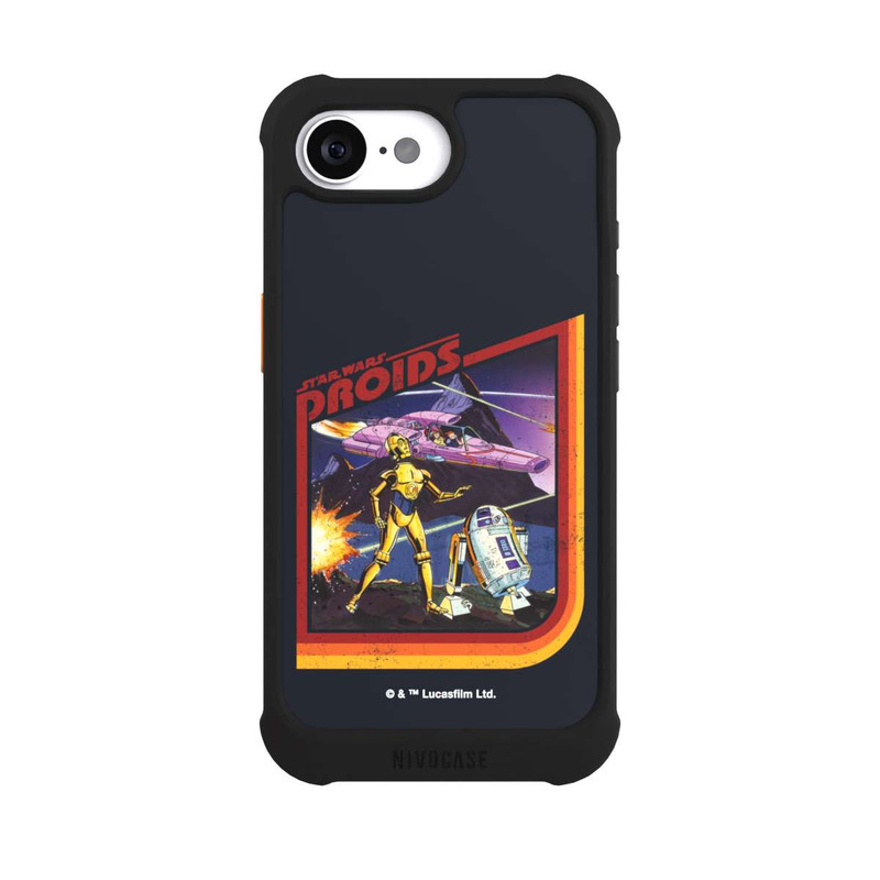 iPhone 16e NIVOmax R2D2 and C3PO Comic