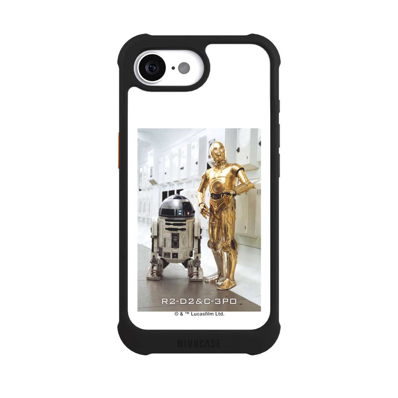 iPhone 16e NIVOmax R2D2 and C3PO Movieshot