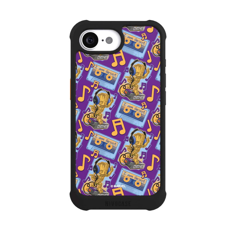 iPhone 16e NIVOmax Groot Comic Headphones Guardians of the Galaxy