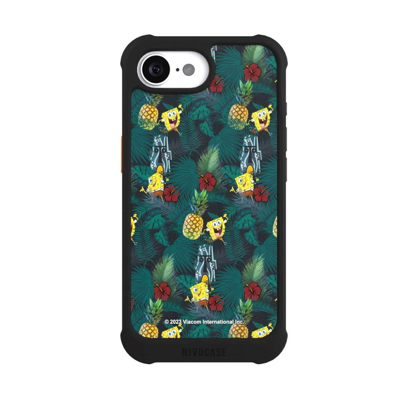 iPhone 16e NIVOmax Motif ananas Bob l'éponge