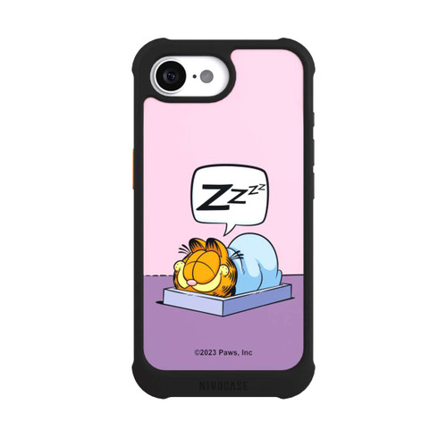 Apple iPhone 16e NIVOmax Garfield Nap Attack Pink 