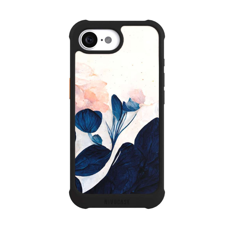 iPhone 16e NIVOmax Tulipes bleues