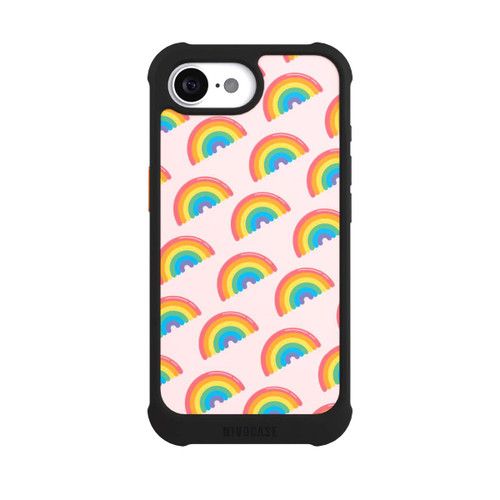 Apple iPhone 16e NIVOmax Kawaii-Regenbögen