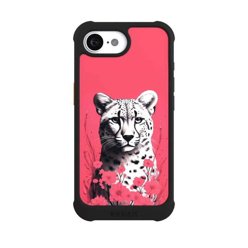 iPhone 16e NIVOmax White Cheetah