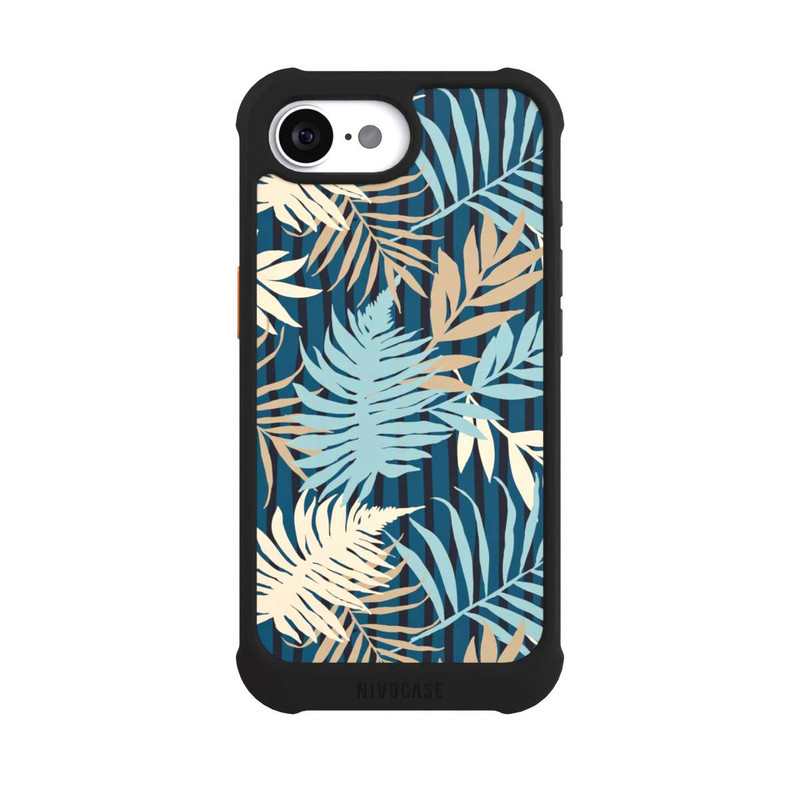 iPhone 16e NIVOmax Palm Garden Beige Pattern