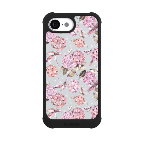Apple iPhone 16e NIVOmax Pastel Magic Hydrangea Floral Watercolor Pink