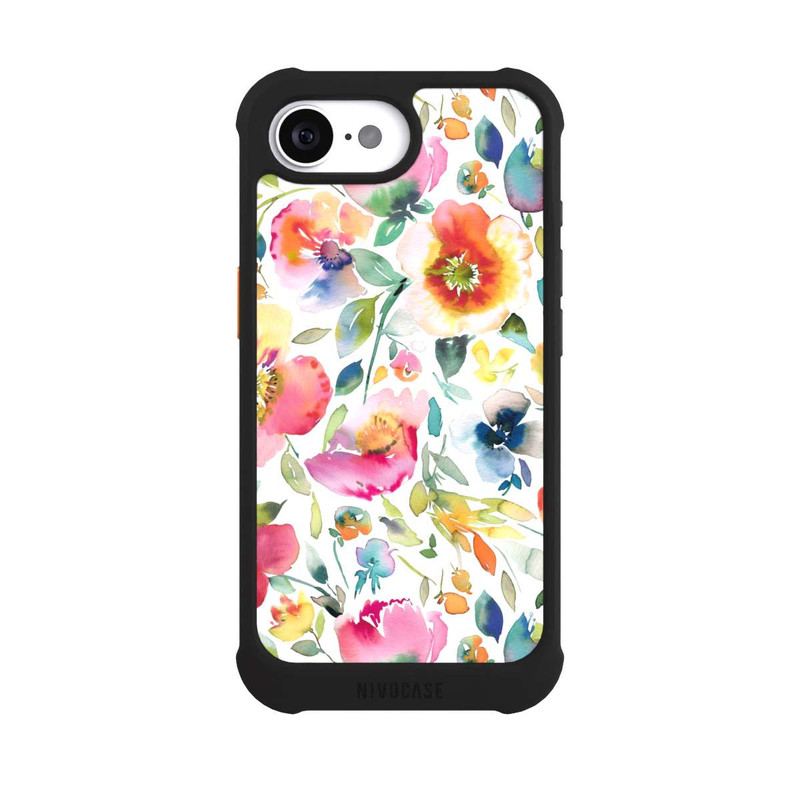 iPhone 16e NIVOmax Psychedelic Poppies Multicolor