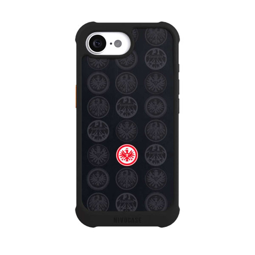 Apple iPhone 16e NIVOmax Eintracht Frankfurt Logo Pattern