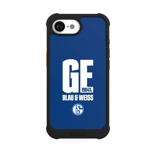 Apple iPhone 16e NIVOmax S04 GE Blau &amp; Weiss