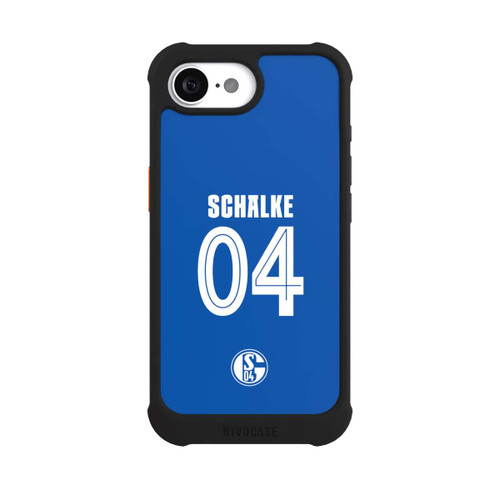 Apple iPhone 16e NIVOmax Schalke 04 Hellblau