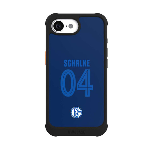 Apple iPhone 16e NIVOmax Schalke 04 Dunkelblau