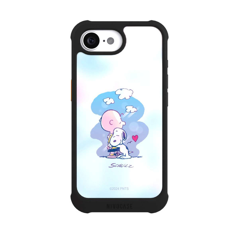 iPhone 16e NIVOmax Snoopy und Charlie Brown