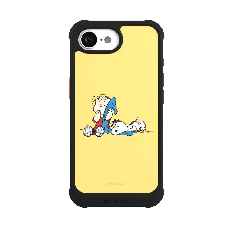 iPhone 16e NIVOmax Snoopy und Linus