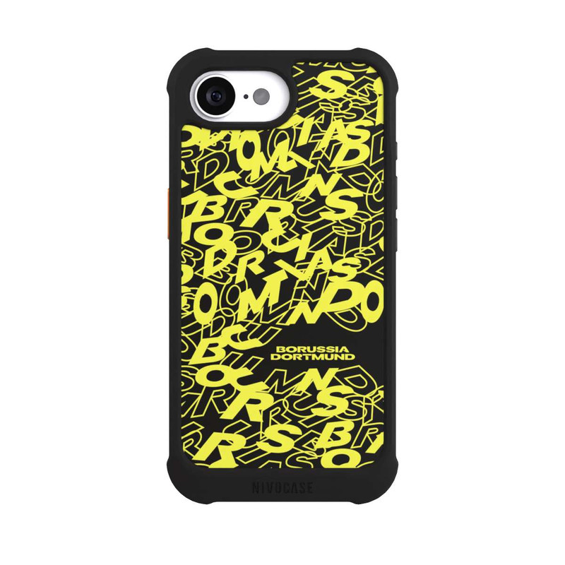 iPhone 16e NIVOmax BVB Neon Pattern